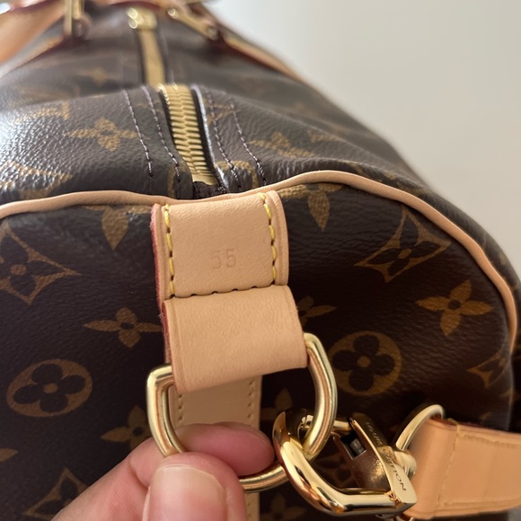 LOUIS VUITTON 55 KEEPALL BANDOULIERE - Picture 6 of 8